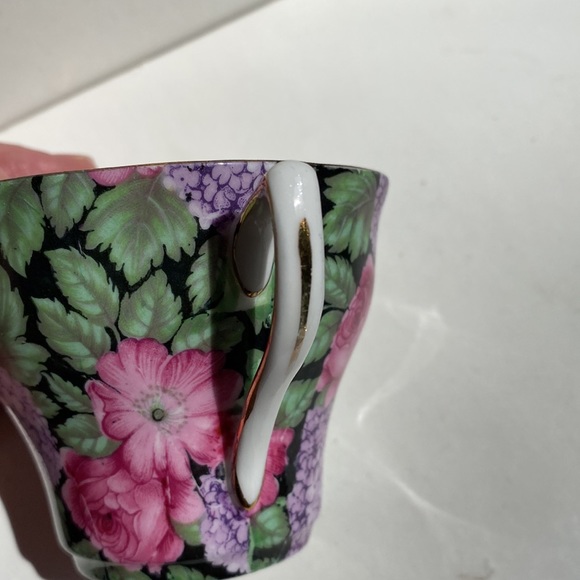 Rosina Chintz Fine Bone China teacup and saucer - Picture 10 of 12